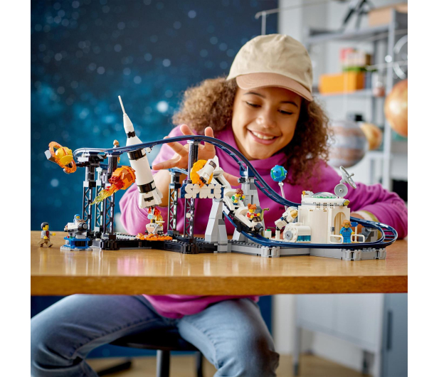 LEGO Creator 3 w 1 31142 Kosmiczna kolejka górska - 1159392 - zdjęcie 7